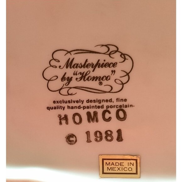 Vintage 1981 Homco Masterpiece Hand-Painted Porcelain‎ Sea Otters Figurine - Picture 13 of 16